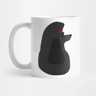 SimpliciTee Poodle - Black Mug